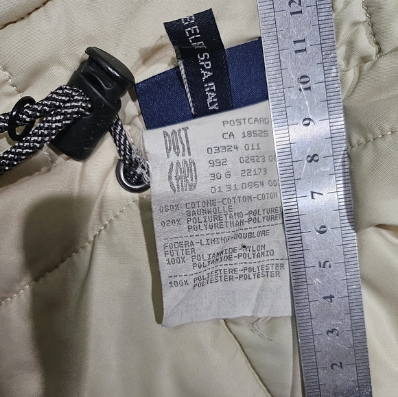 Vintage Post Card Womens Quilted Green Jacket 14 XL - Picture 8 of 10